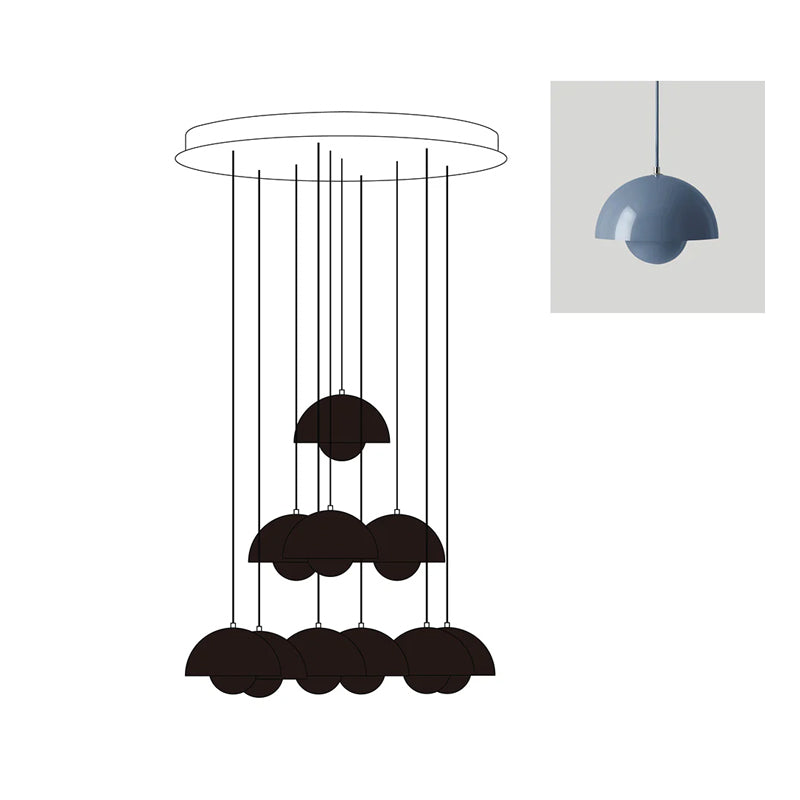 Flowerpot Chandelier