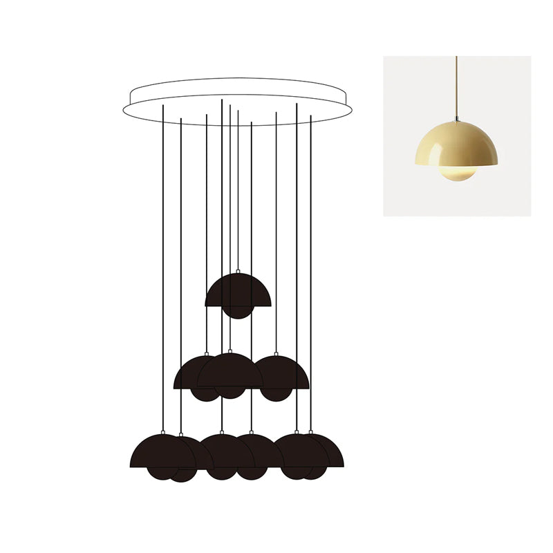 Flowerpot Chandelier