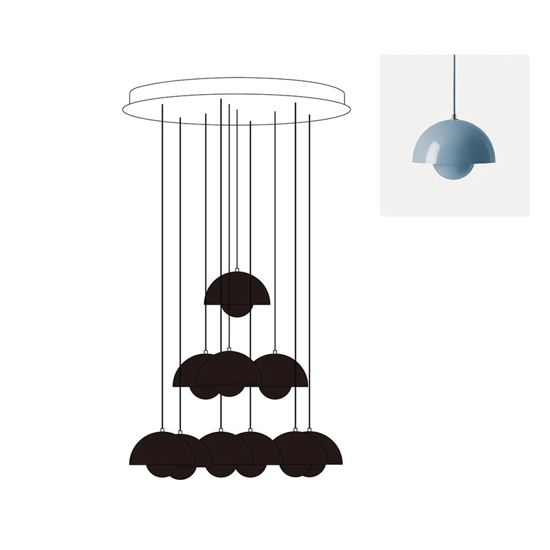 Flowerpot Chandelier