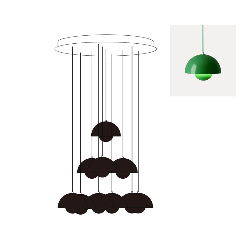 Flowerpot Chandelier