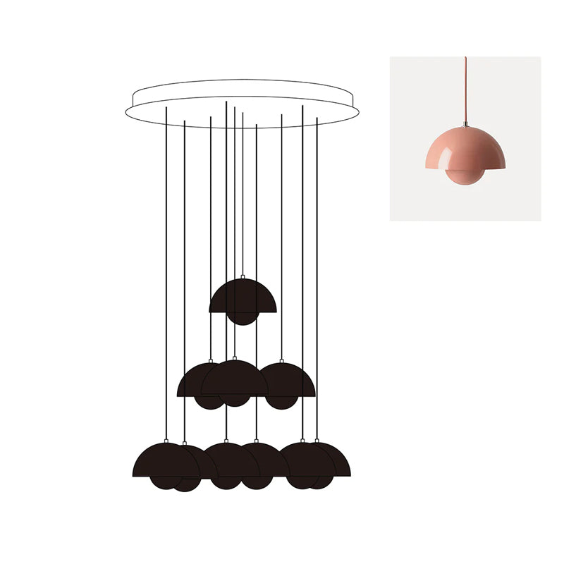 Flowerpot Chandelier