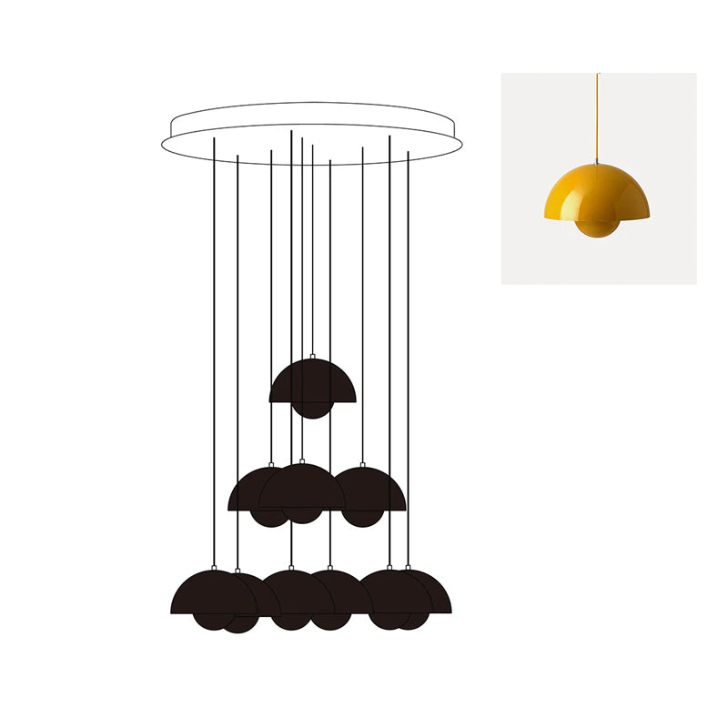 Flowerpot Chandelier