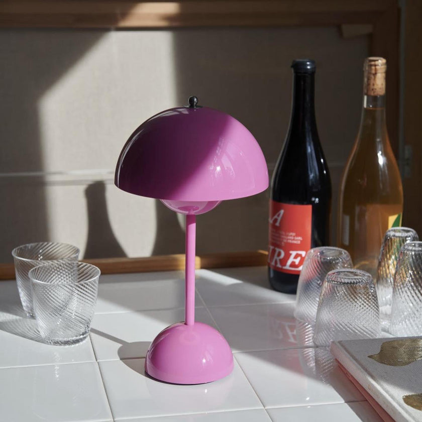 Flowerpot Portable Table Lamp