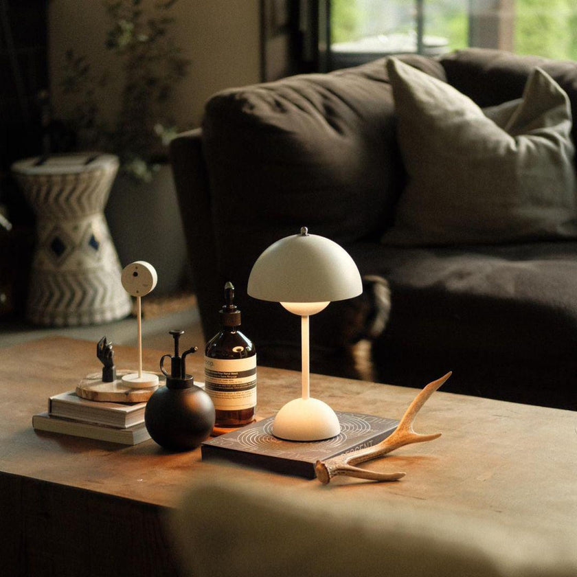 Flowerpot Portable Table Lamp