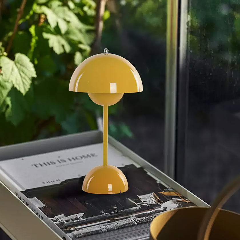 Flowerpot Portable Table Lamp