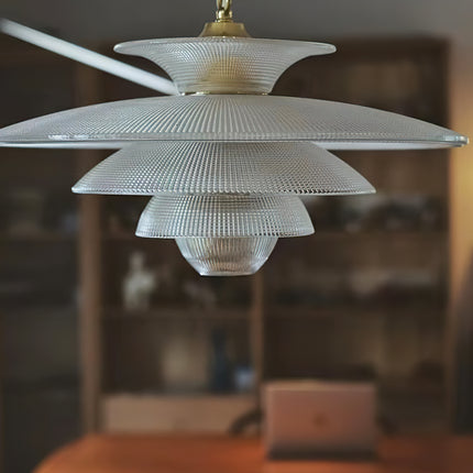 Flying Saucer  Glass Pendant Lamp