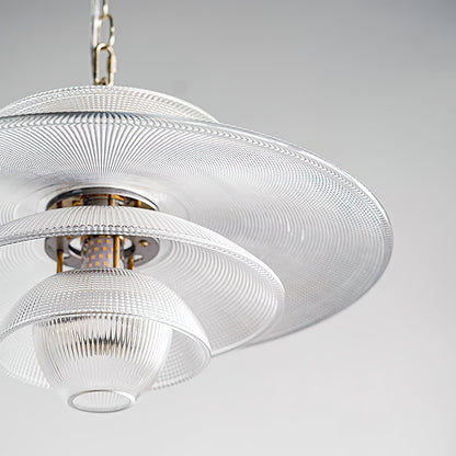 Flying Saucer  Glass Pendant Lamp