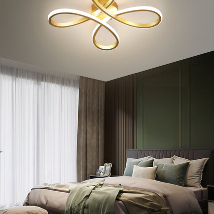 Four-Leaf Clover Silicone Ceiling Lamp