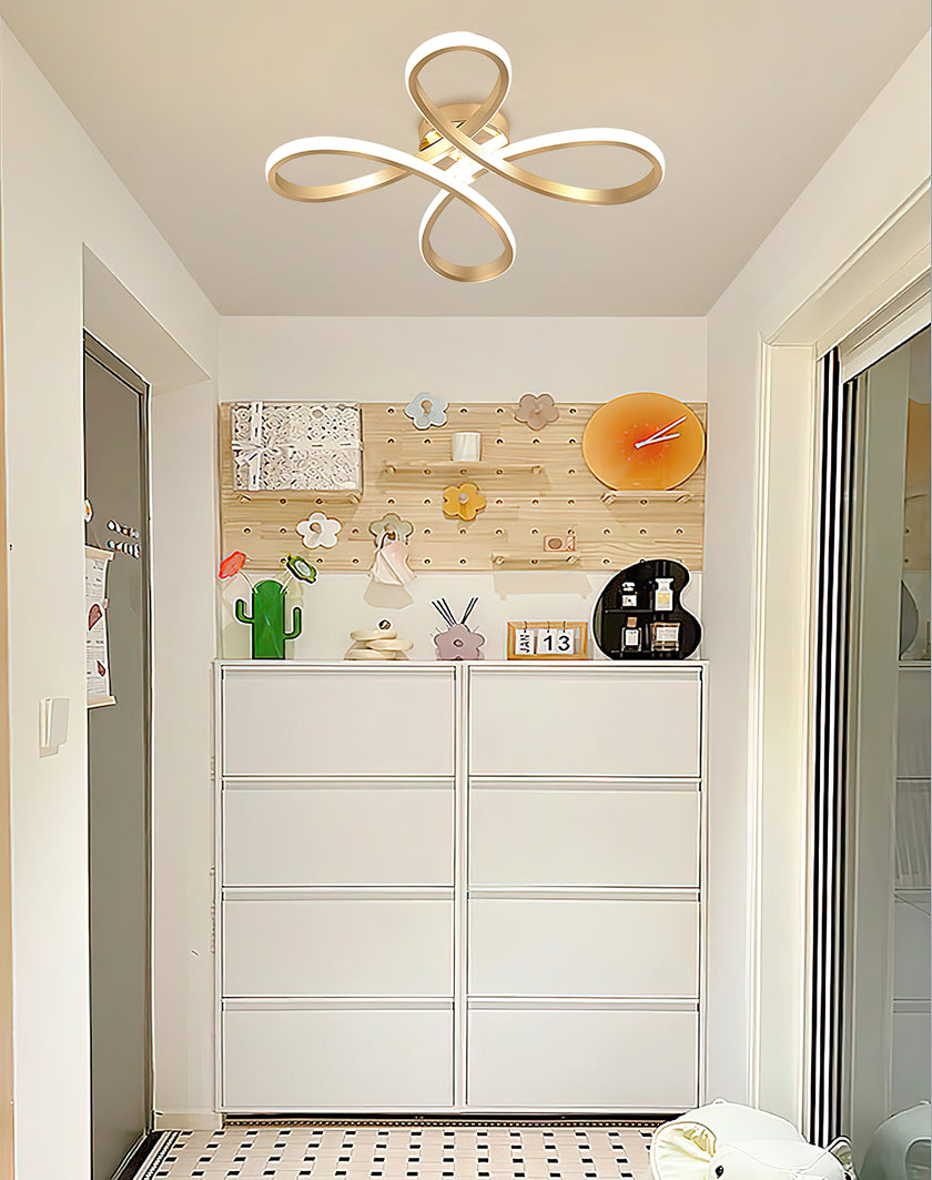 Four-Leaf Clover Silicone Ceiling Lamp