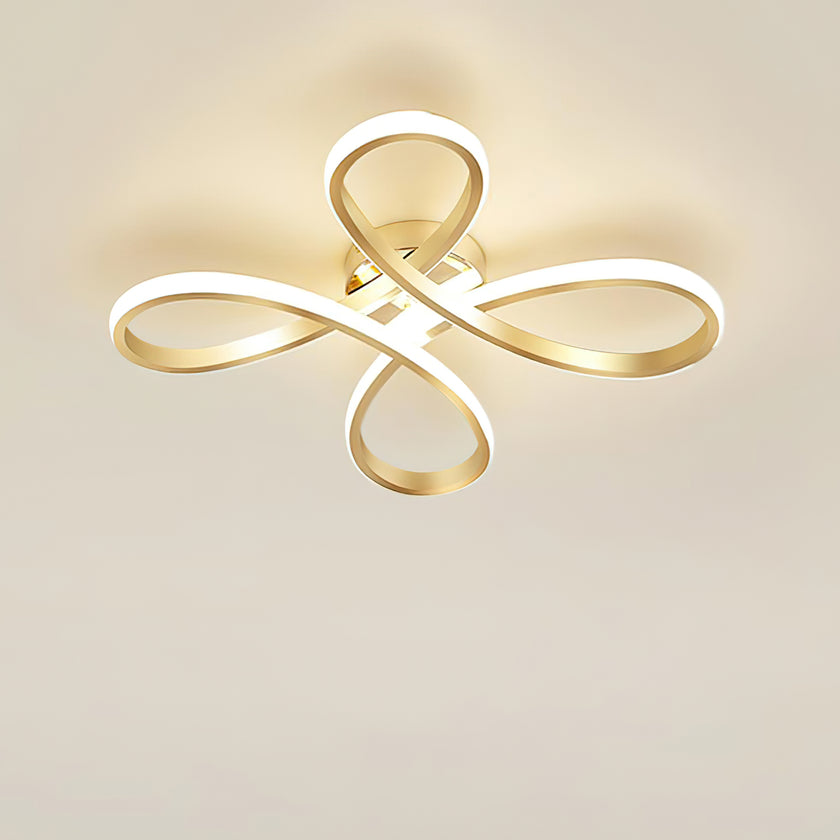 Four-Leaf Clover Silicone Ceiling Lamp