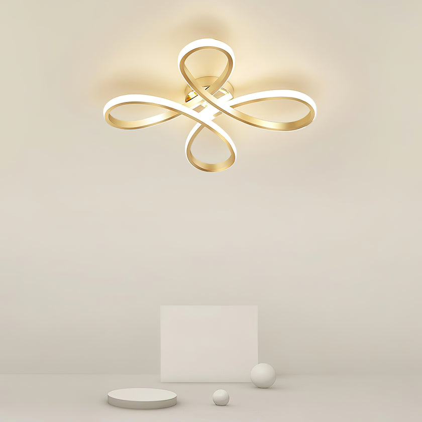 Four-Leaf Clover Silicone Ceiling Lamp