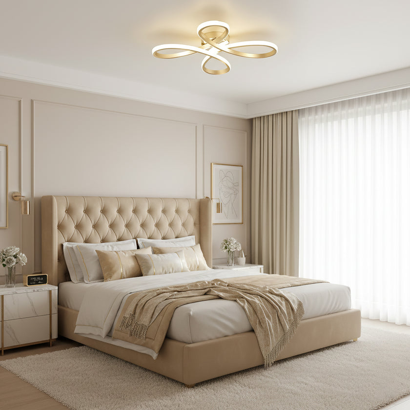 Four-Leaf Clover Silicone Ceiling Lamp