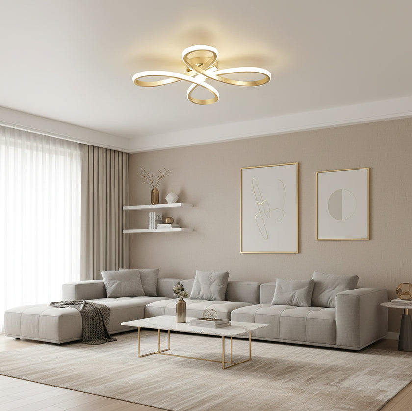 Four-Leaf Clover Silicone Ceiling Lamp
