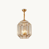Lámpara colgante de vidrio Foyer Lantern