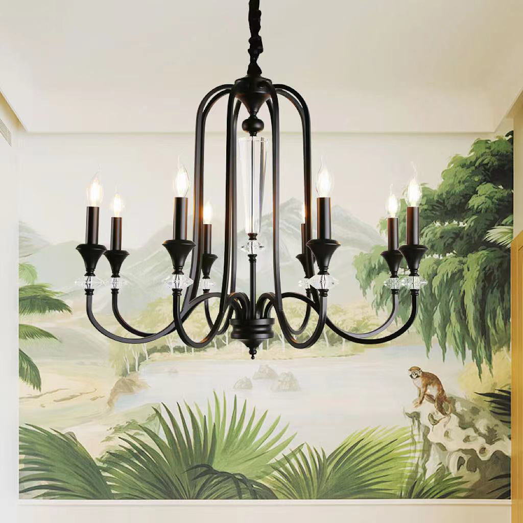 French Candelabra Chandelier – detail 2