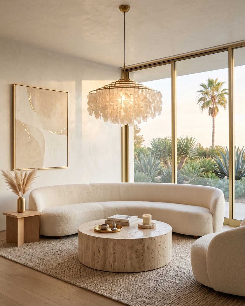Fun Seashells Pendant Light