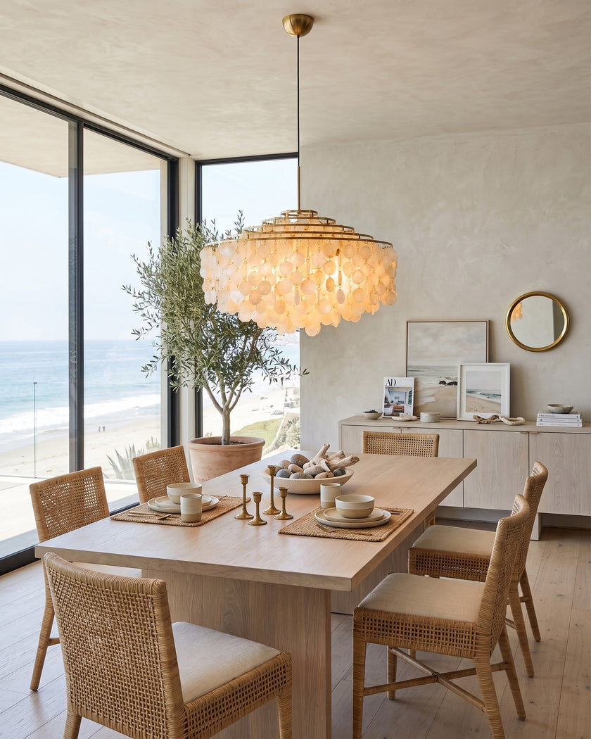 Fun Seashells Pendant Light