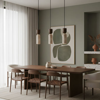 Galatea Travertine Pendant Lamp