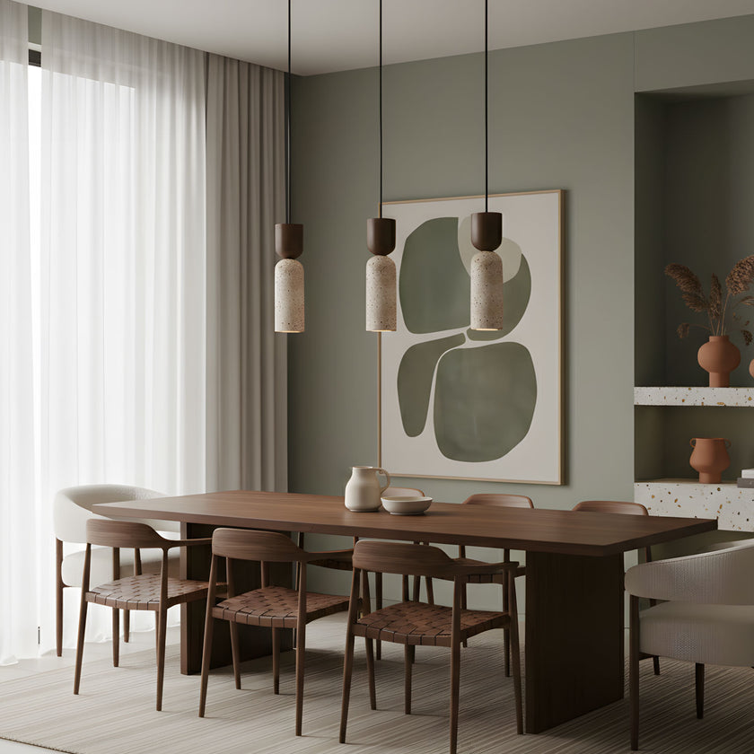 Galatea Travertine Pendant Lamp