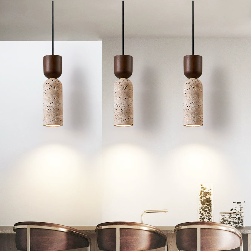 Galatea Travertine Pendant Lamp