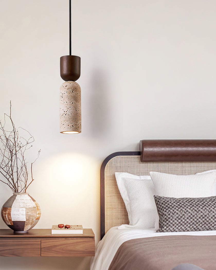 Galatea Travertine Pendant Lamp