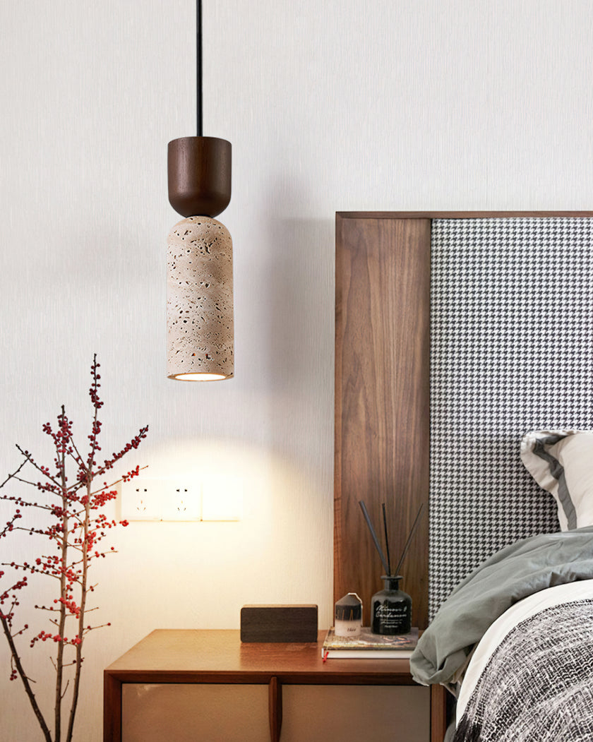 Galatea Travertine Pendant Lamp