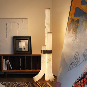 Galawai Alabaster Floor Lamp