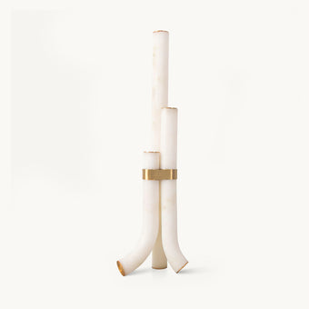 Galawai Alabaster Floor Lamp