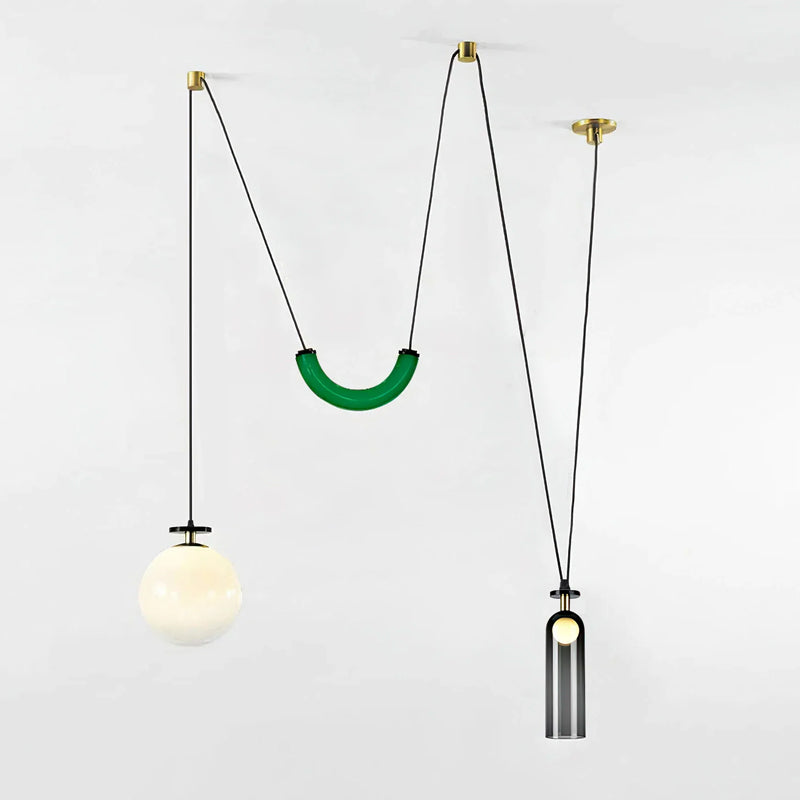Geometric Shape Art Modern Chandelier