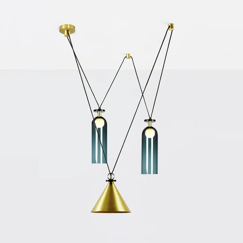 Geometric Shape Art Modern Chandelier