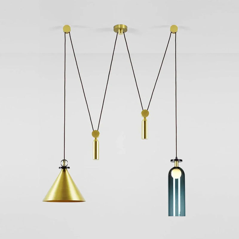 Geometric Shape Art Modern Chandelier