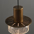 Glacier Crackle Glass Pendant Lamp