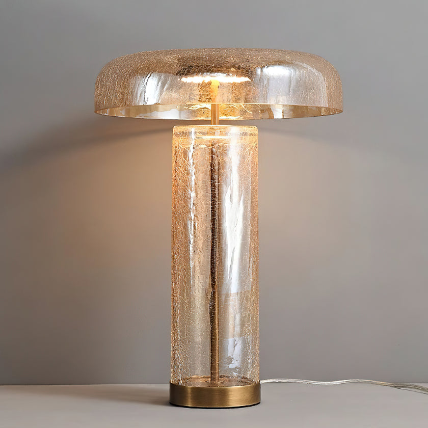 Glacier Crackle Table Lamp