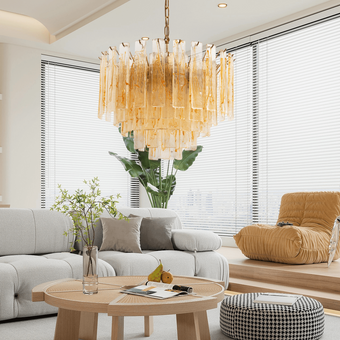 Glacier Murano Glass Chandelier