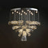 Glass Lotus Chandelier