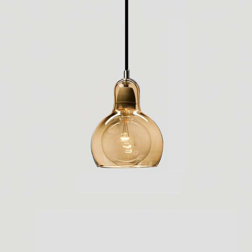 Glass Gourd Pendant Lamp