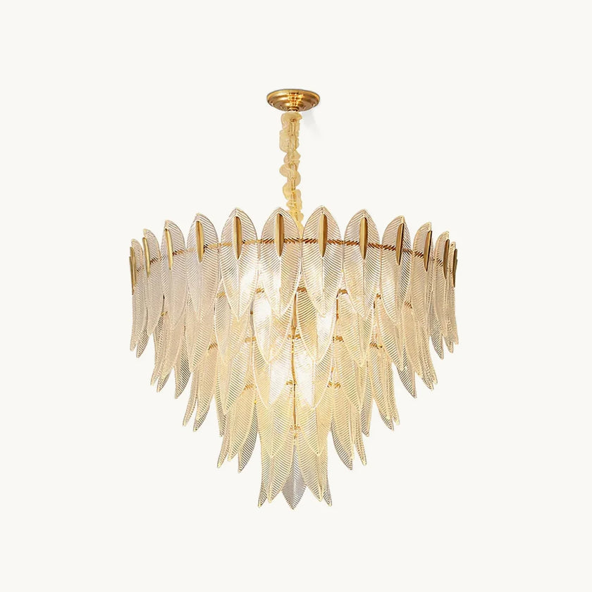 Lustre Plumes de Verre