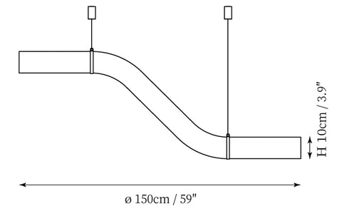 Glintar Pendant Lamp — Dimension drawings 1