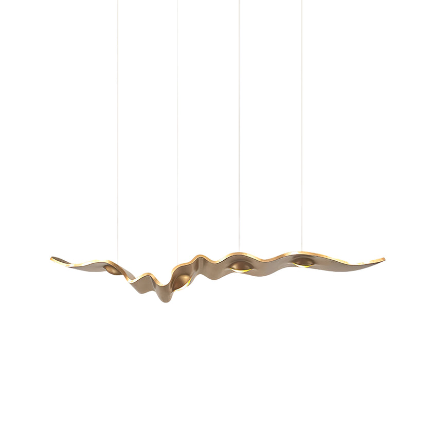 Gold Ribbon Chandelier