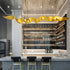 Gold Ribbon Chandelier