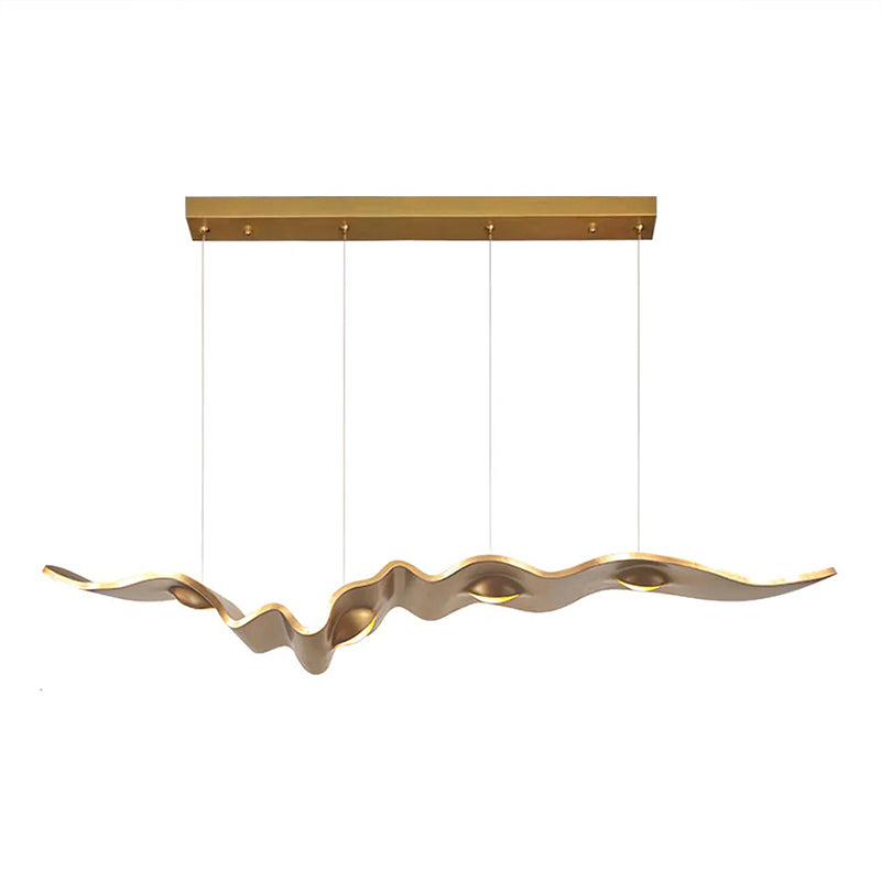 Gold Ribbon Chandelier