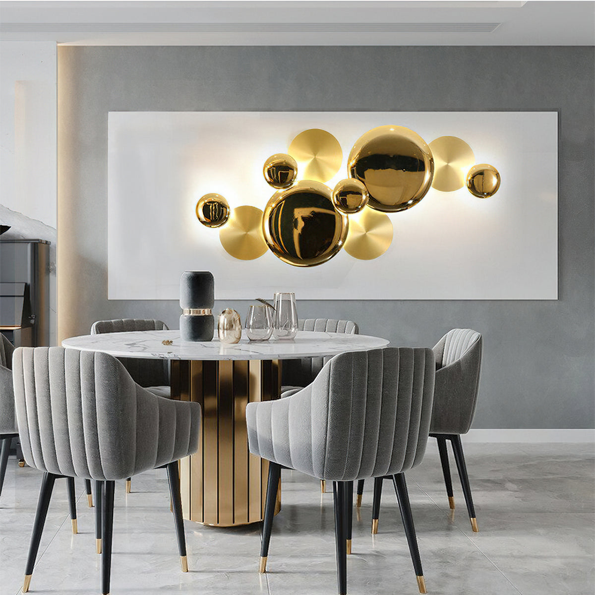 Golden Family Wall Light – detail 2