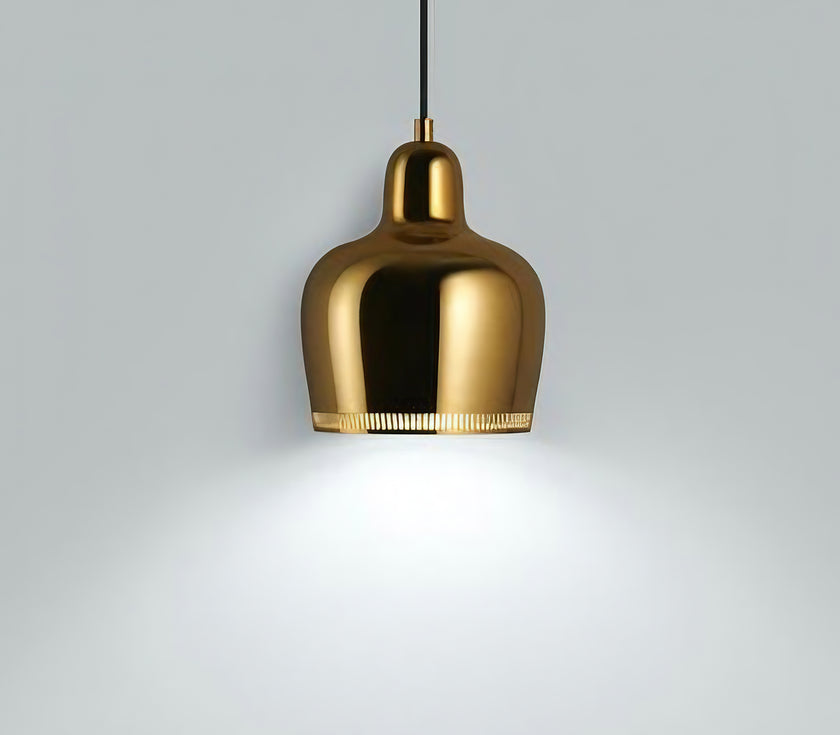 Golden Bell Pendant Light