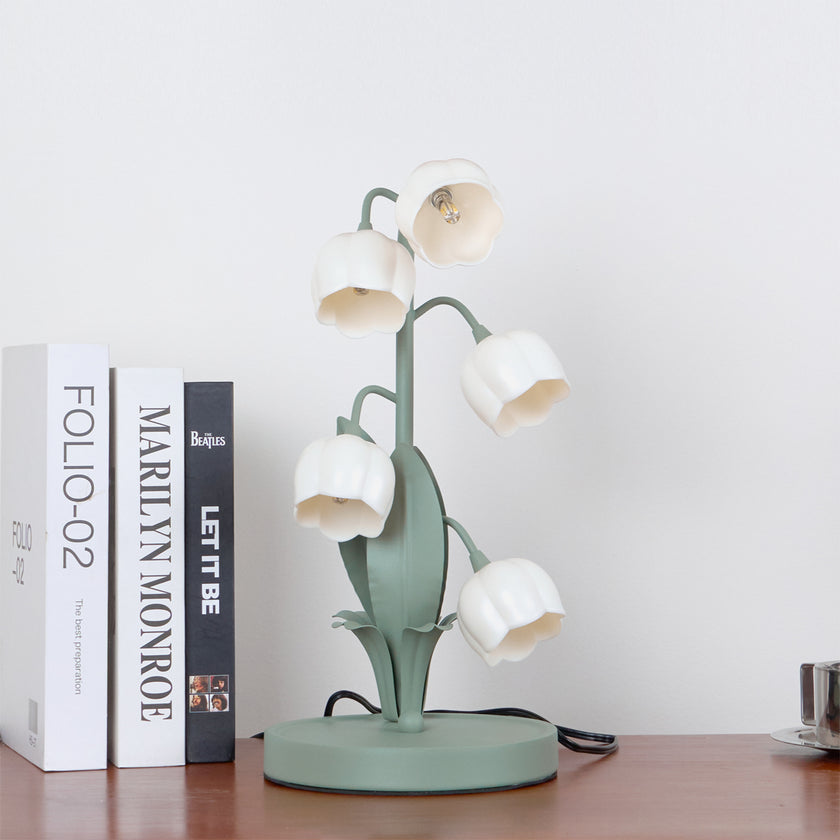 Green Lily Table Lamp