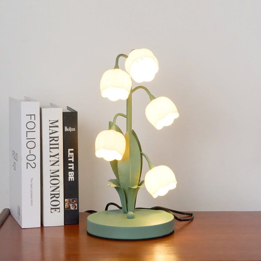 Green Lily Table Lamp