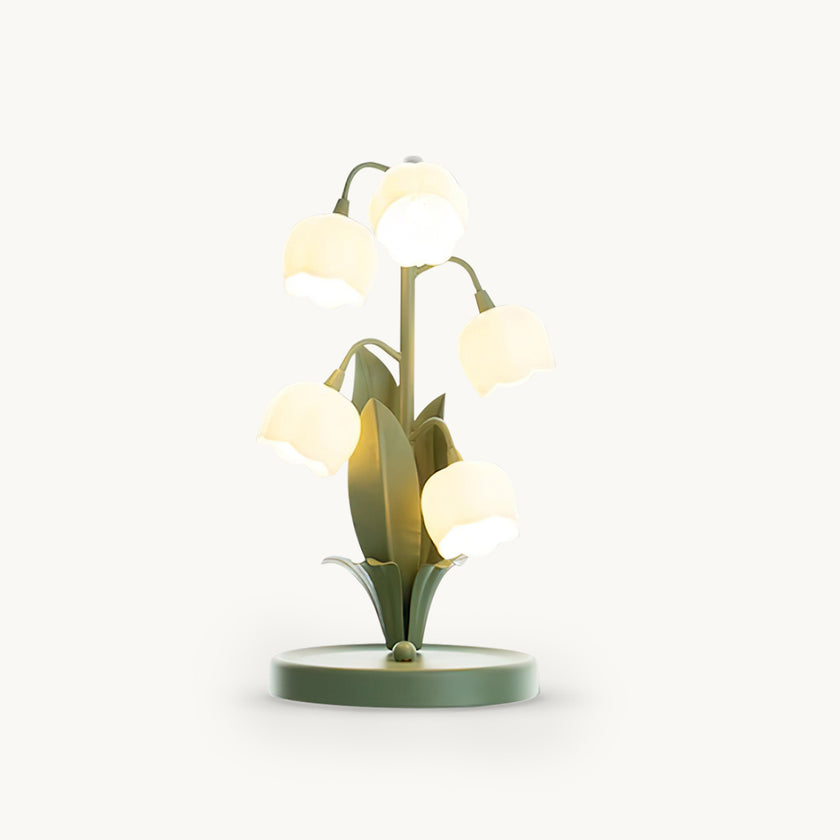 Green Lily Table Lamp