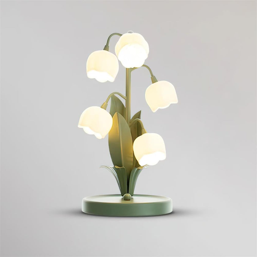 Green Lily Table Lamp