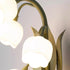 Green Lily Wall Lamp