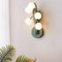 Green Lily Wall Lamp