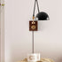 Gris Plug In Wall Lamp